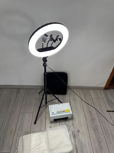 фотолампа купить: Кольцевая LED‑лампа.мощ.36 модель Rl-14 Отличный набор для блогеров — 5