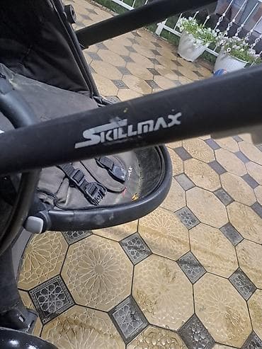 Детский мир: Детская коляска Skillmax 2 в 1 с автолюлькой (переноской) — 3