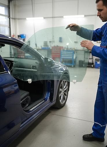 srv 3: Стекло Переднее левое Honda, 2009 г., Новый — 1