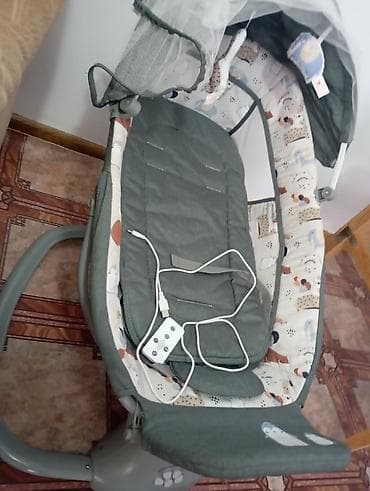 Детский транспорт: Электронная качель-лежанка для новорождённого - Тип: автоматическая — 5