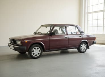 купить зимние шины на 14 бу: Автомобиль седан классического типа (4 двери), бордовый цвет. Кузов с — 1