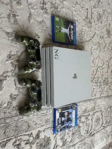 world cup: Игровая консоль Sony PlayStation 4 Pro (белая) Комплектация: - — 3