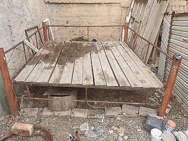 большие зонты: Тапчан 2 x 2 x Металл — 1