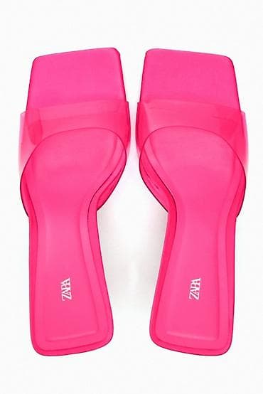 tech flecee nike: Босоножки, 39, Zara, Новый, цвет - Розовый, Самовывоз, Платная доставка — 2