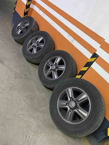 shadow line: Колеса в сборе 285 / 60 / R 18, Лето, Б/у, Комплект, Внедорожные (АТ/МТ), Литые, отверстий - 5 — 3