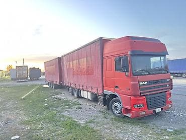 Тягач, DAF, 2006 г., Тентованный