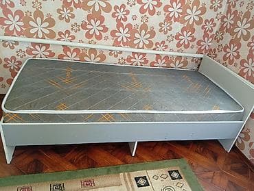 односпальные кровати для подростков: Односпальная кровать, С матрасом, длина - 195 см — 2