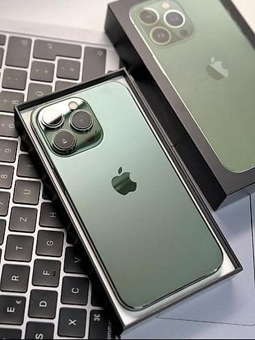 redmi note 9 64: IPhone 13 Pro, Б/у, 256 ГБ, Зеленый, Коробка, 100 % — 1