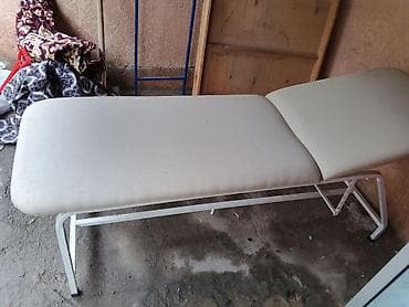 Башка медициналык товарлар: Кушетка для массажа/медпроцедур с регулируемой спинкой. - — 1