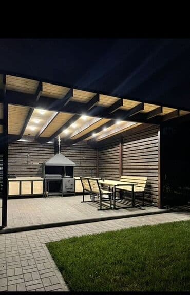 куплю летний душ для дачи: Уличные кухни/беседки под навесом в современном стиле делаем — 8