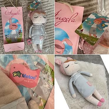 Игрушки на фото в отличном состоянии💝: Сплюша мягкая куколка - 350