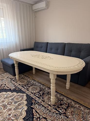 Столы для зала: Стол для зала, Не раскладной, Овальная — 3