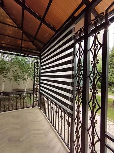 ролл шторы день ночь: Рулонные шторы «День-Ночь» (зебра) - Двухслойное полотно с — 1