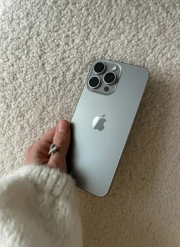 iphone 12 цена ош: IPhone 16 Pro, 256 ГБ, Natural Titanium, Защитное стекло, Коробка, 95 % — 1