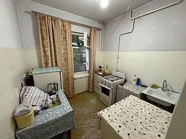 105: 4 комнаты, 80 м², Ак-Эмир рынок 105 серия, 1 этаж, Старый ремонт — 4
