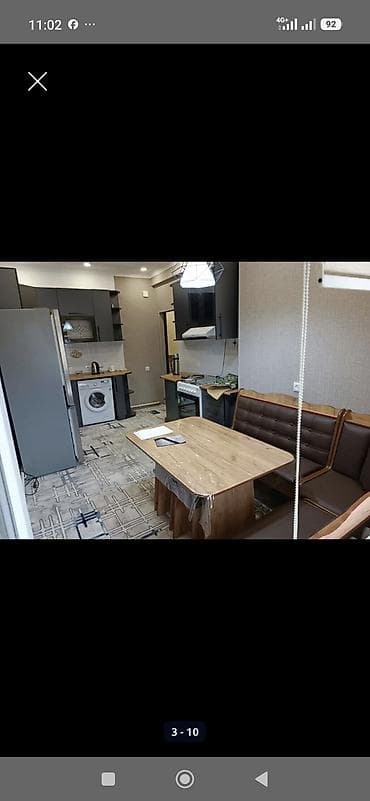 квартиры с подсилением: 2 комнаты, ул. Курманжан Датка-Мамырова, Без животных, от 1 года, С мебелью полностью — 5
