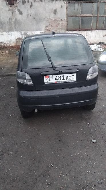 матиз кара балта: Daewoo Matiz: 2001 г., 0.8 л, Механика, Бензин, Хэтчбэк — 4