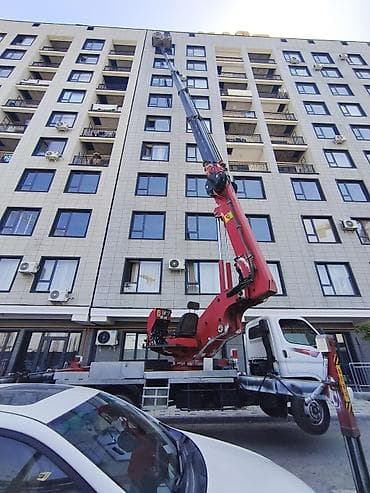 фасад актив: Стрела 32 м грузоподъёмность 300кг Аренда автовышки 25-45 метров — 3