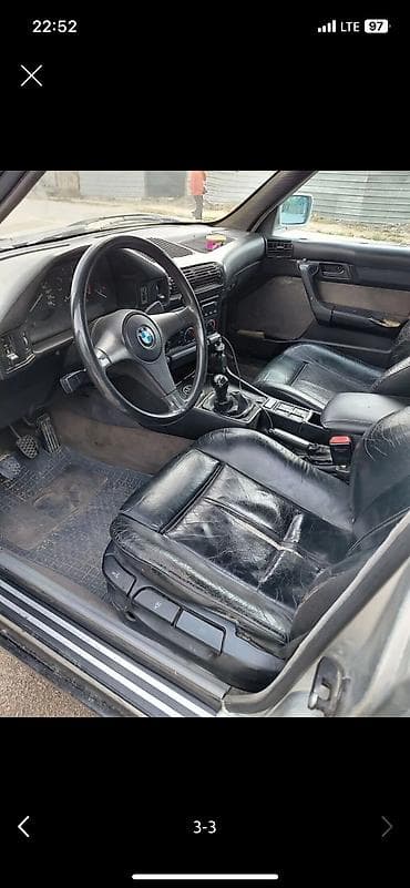 дизелный двигатель: BMW 5 series: 1991 г., 2 л, Механика, Бензин — 3