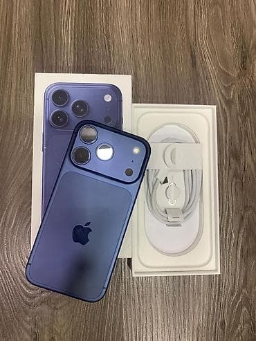 IPhone 17 Pro, Синий, Коробка, 100 %