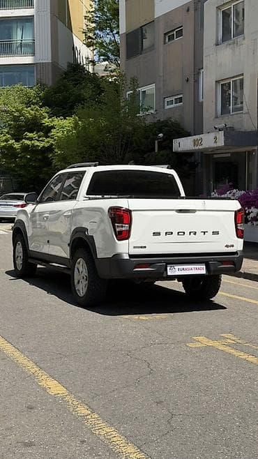 грязевая резина бу: Ssangyong Rexton Sports: 2022 г., 2.2 л, Автомат, Дизель, Пикап — 4