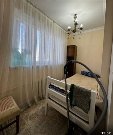 ижарага квартира ош юго восток: 4 бөлмө, 84 м², 105-серия, 8 кабат — 7