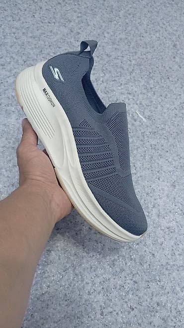 изи тапочки: Мужские кроссовки, 41, Skechers, Новый, цвет - Серый, Бесплатная доставка — 2