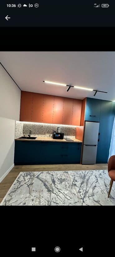 квартира в аренду кудайберген: 1 комната, Душевая кабина, Постельное белье, Кондиционер — 4