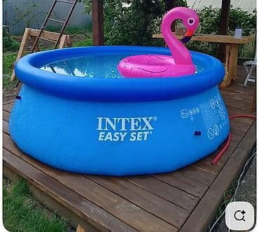Надувной садовый бассейн Intex Easy Set 2.44 м × 61 см - Серия: Intex