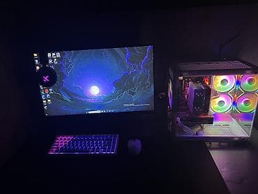 Компьютер, ОЗУ 16 ГБ, Игровой, Б/у, AMD Ryzen 5, NVIDIA GeForce RTX 5060, SSD — 3