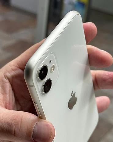 айфон 11 цена бишкек бу: IPhone 11, Колдонулган, 128 ГБ, Ак, Заряддоочу түзүлүш, Коргоочу айнек, Каптама, 78 % — 2