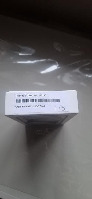 iphone d: IPhone 15, Б/у, 128 ГБ, Черный, Коробка, 85 % — 4
