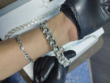 продаю золотую цепочку: Делаем на Заказ Серебряные Цепи и Браслеты Высшая проба изделий — 25