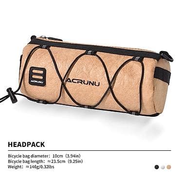 велос: Сумка на руль ACRUNU Headpack Тех характеристики Компактная — 4
