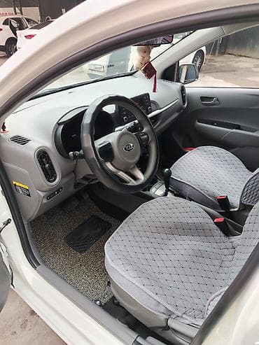 Чехлы Тканевые, цвет - Белый, Kia, Новый