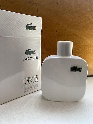 samsung 50: Туалетная вода Lacoste L.12.12 Blanc, 100мл. Оригинал. Вскрытый — 2