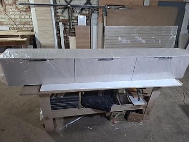 сушилка вешалка: Комод для одежды, Без зеркала, ЛДСП, цвет - Белый — 1