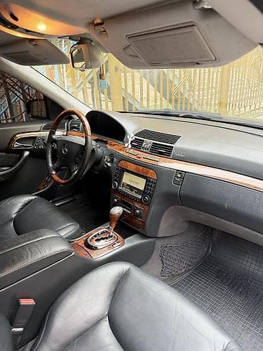e 55 amg: Mercedes-Benz S-Class: 2003 г., 5 л, Автомат, Газ — 6