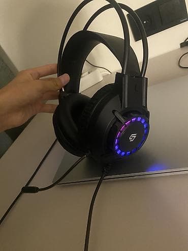 xbox wireless: Игровая гарнитура с проводным подключением и подсветкой - — 2