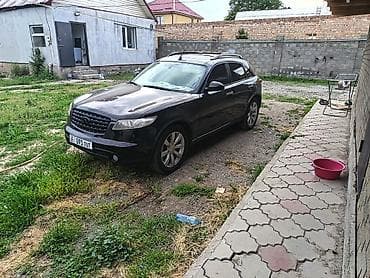 авто в такси: Infiniti FX45: 2003 г., 4.5 л, Автомат, Газ, Кроссовер — 2