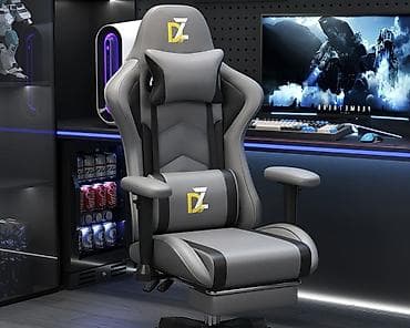 игровые кресло: Игровое кресло, С колесиками, Экокожа — 3