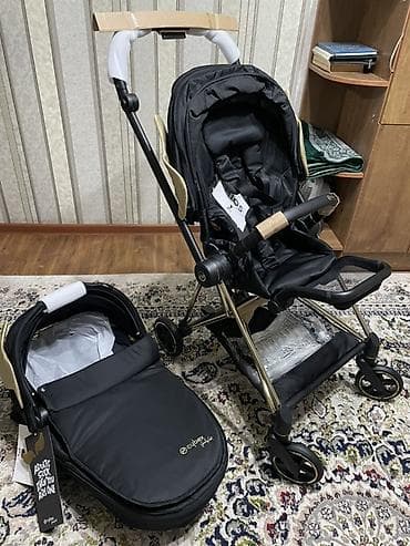Коляски: Коляска 2-в-1 Cybex Mios Jeremy Scott (Wings), комплект прогулочного — 3