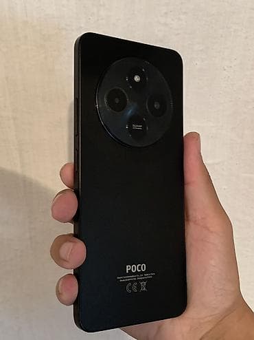 tecno spark 20: Poco C75, Б/у, 256 ГБ, цвет - Черный, 2 SIM — 4