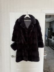 женские махровые халаты больших размеров: Шуба, Норка, Короткая модель, XS, S — 6