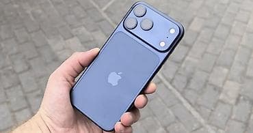 Техника и электроника: IPhone 17 Pro Max, Б/у, 256 ГБ, Синий, Кабель, 100 % — 3