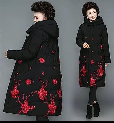 samsung a6plus: Пуховик, По колено, Китай, С капюшоном — 2