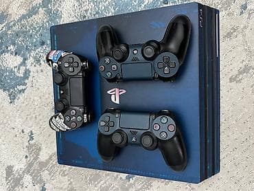 Техника и электроника: 🎮 Продаю PlayStation 4 Pro 1TB в отличном состоянии! ✅ Память: 1 ТБ ✅ — 2