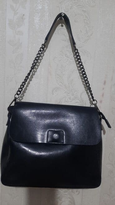 Натуральная кожанная сумка