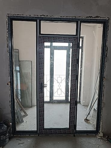 Панорамный ПВХ-блок для выхода на балкон/террасу - Конфигурация