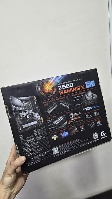pcie: Материнская плата для ПК, Новый, Gigabyte, LGA1200, ATX — 6